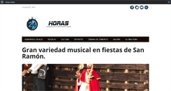 Desktop Screenshot of occidenteen24horas.com