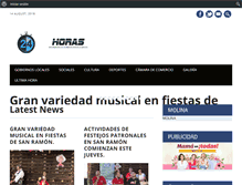 Tablet Screenshot of occidenteen24horas.com
